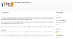 Desktop Screenshot of comparativecandidates.org